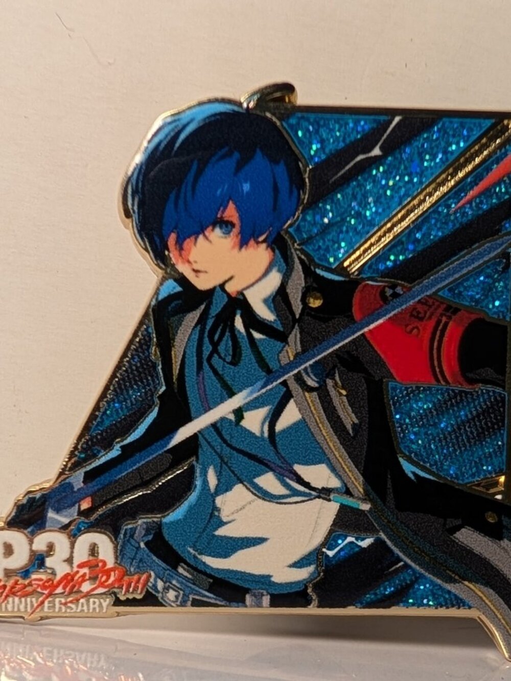 Persona 30th Anniversary P3 Makoto Yuki Enamel Pin Blind Bag Series Badge